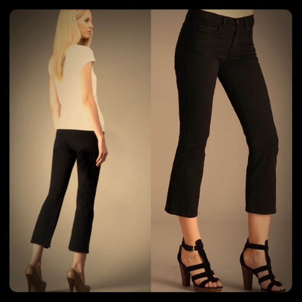 J Brand Gigi Crop in Black